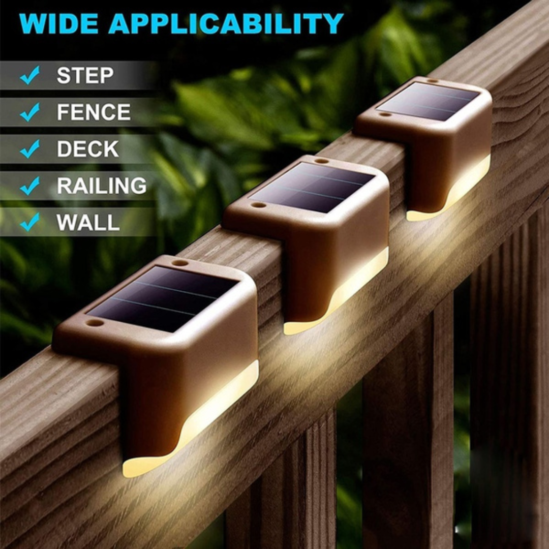 Outdoor Power New Roads - Waterproof Solar Panel LED Light, Outdoor