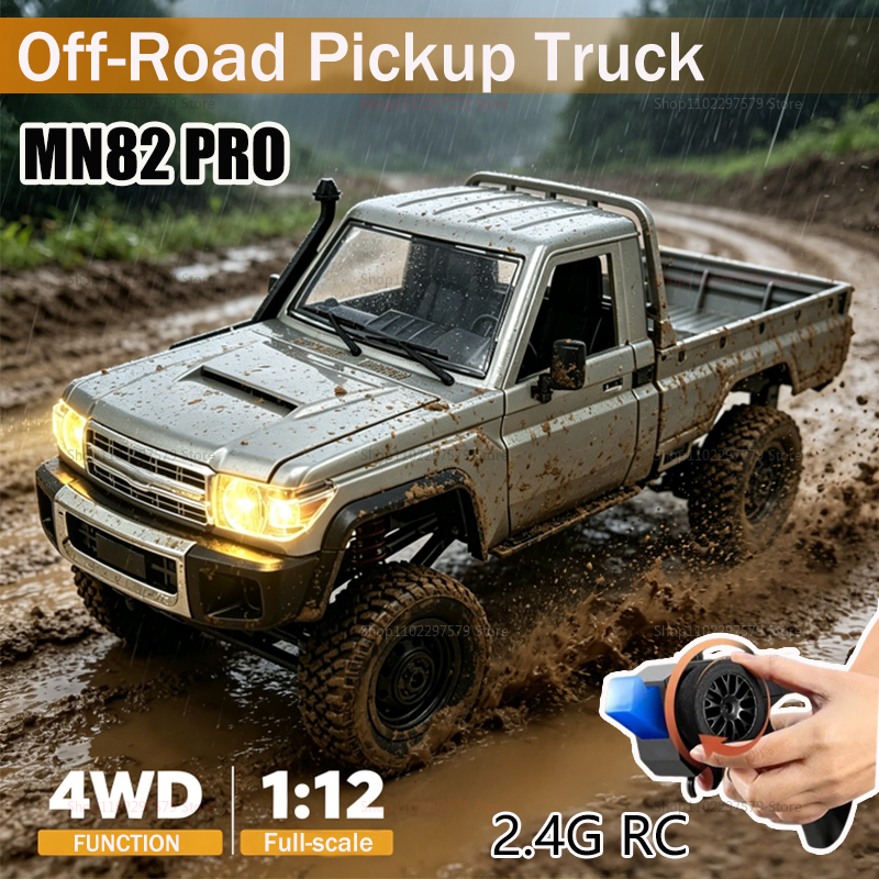 Outdoor Power New Roads - Upgraded MN82 PRO Off-Road Car 4WD