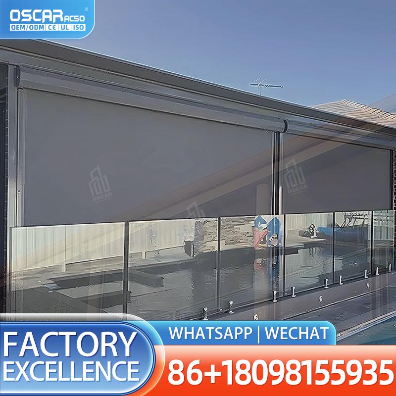 Outdoor Power Blinds - Automatic Electric Roller Shutter for Outdoor
