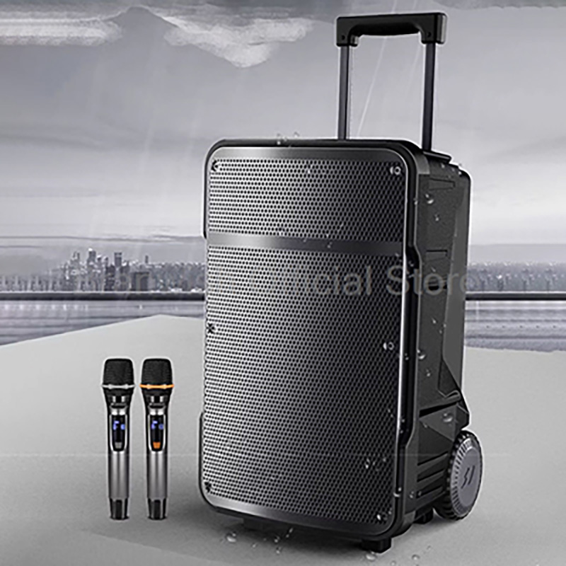 Outdoor Power Wheels - 80W Powerful IPX-2 Sound Box Portable