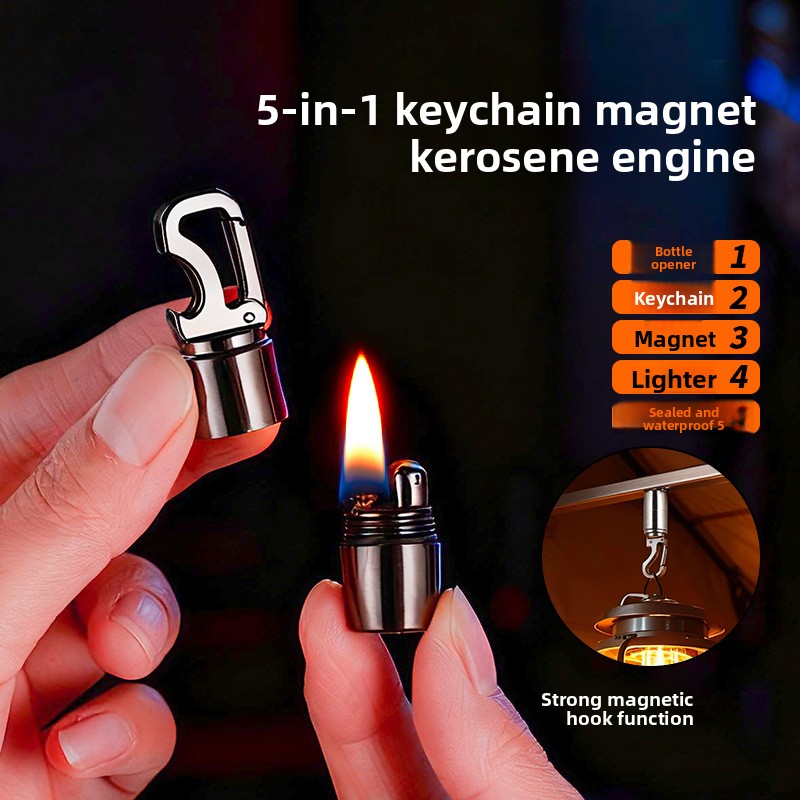 Outdoor Power Wheels - Mini Portable Inflatable Lighter Metal Grinding