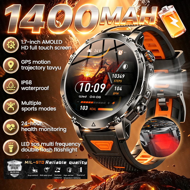 Outdoor Power Hours - New Military Outdoor 1400mAh Battery Smart