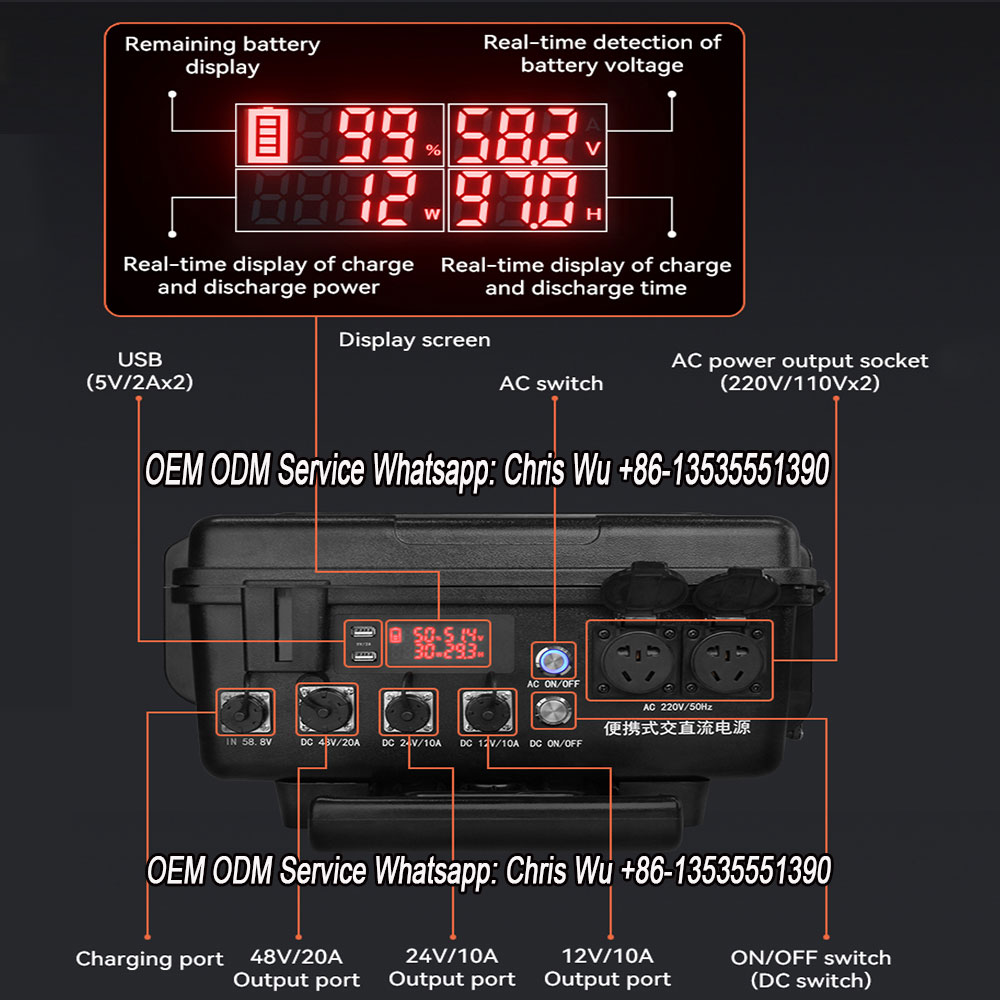 Portable Power Station Solar G - Outdoor Power And Plant ulasan dan harga