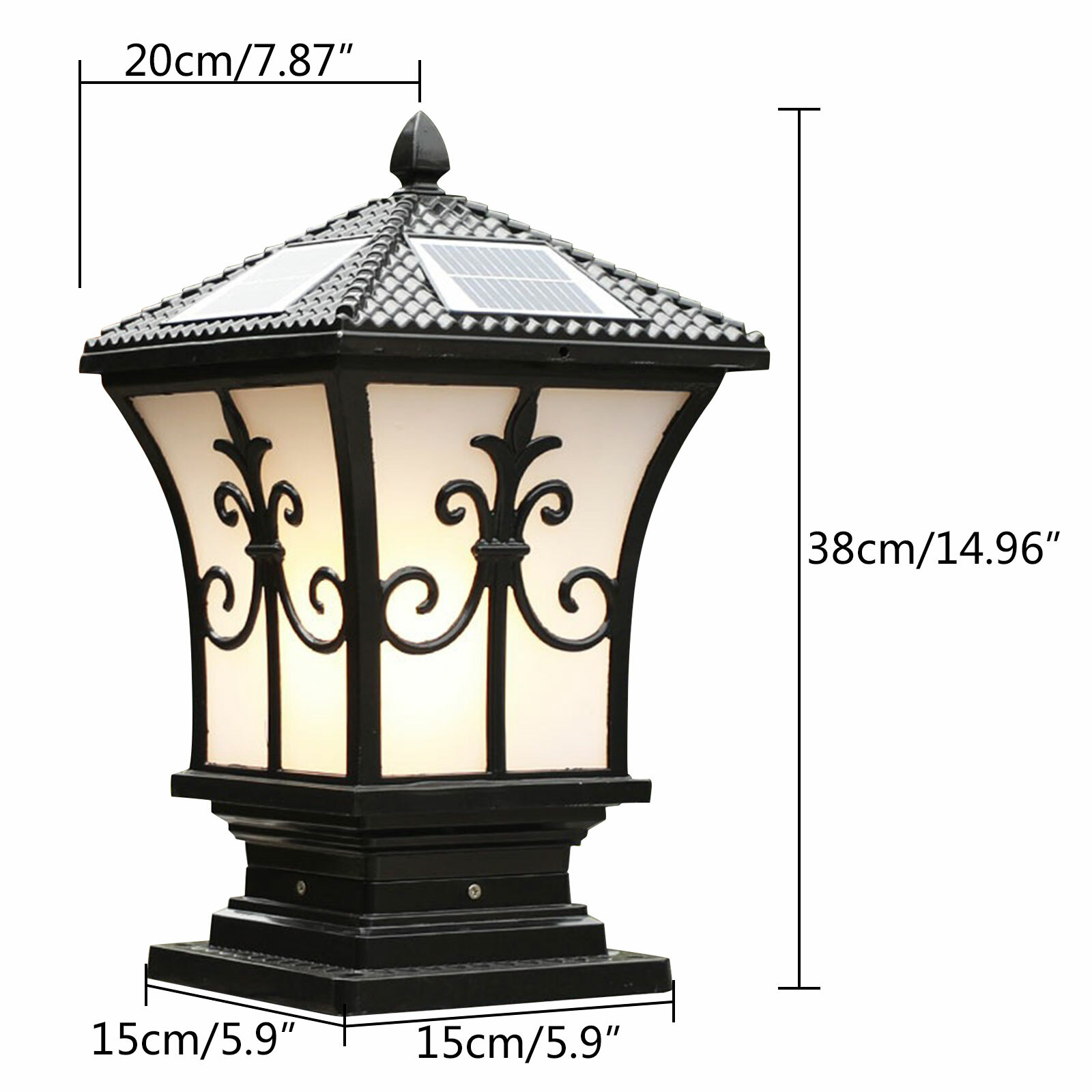 11w LED Pillar Lamp Garden Lan - Outdoor Power G Motion ulasan dan harga