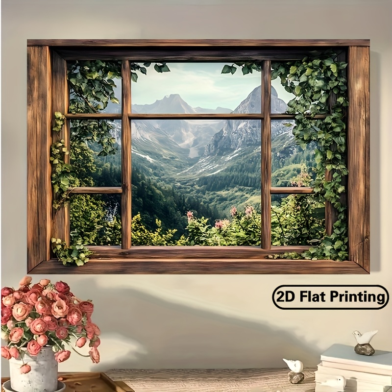 1 piece, green plant window vi - Outdoor Power And Plant ulasan dan harga