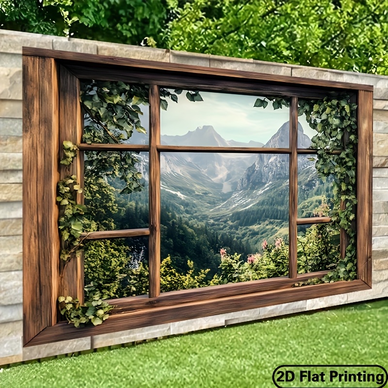1 piece, green plant window vi - Outdoor Power And Plant ulasan dan harga