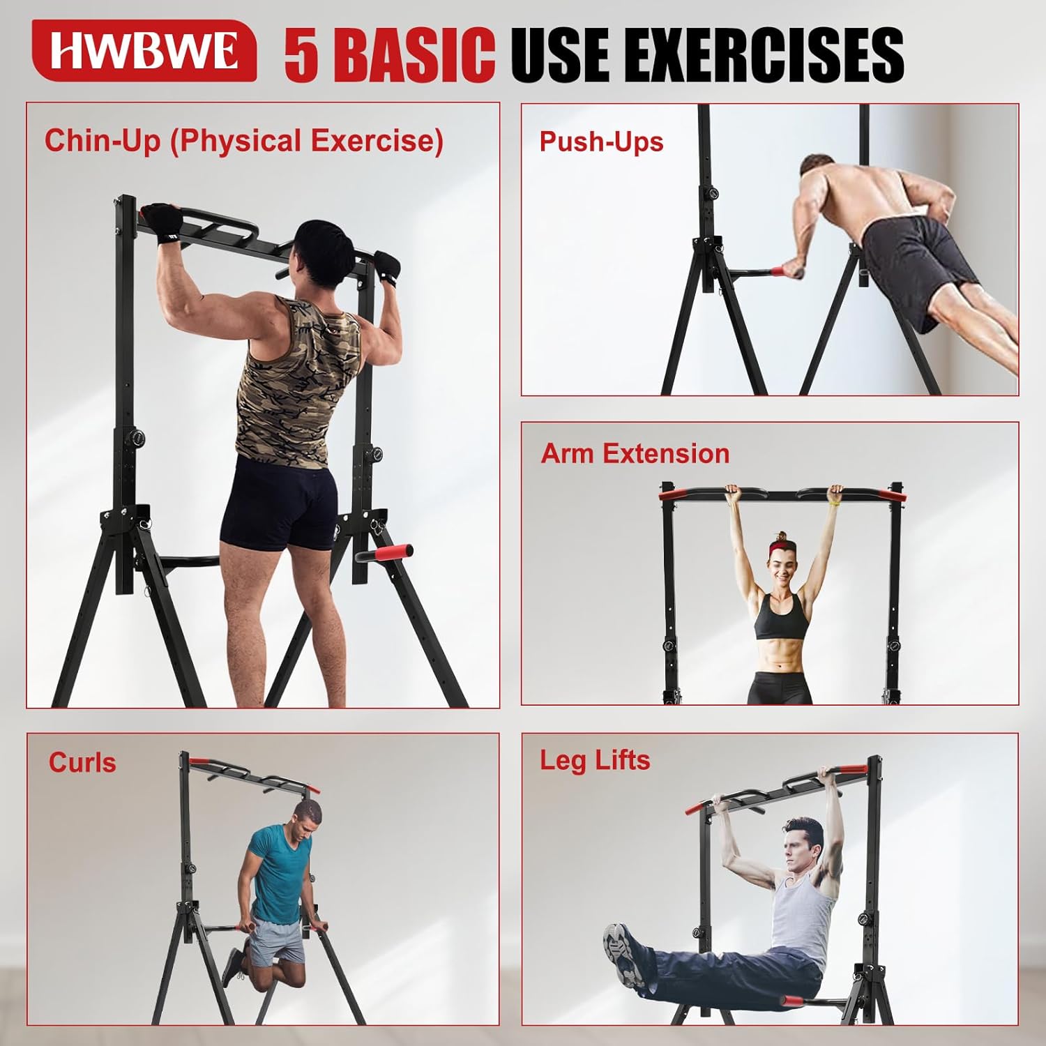 Foldable Power Tower Dip Stati - Outdoor Power Tower Pull Up Bar ulasan dan harga