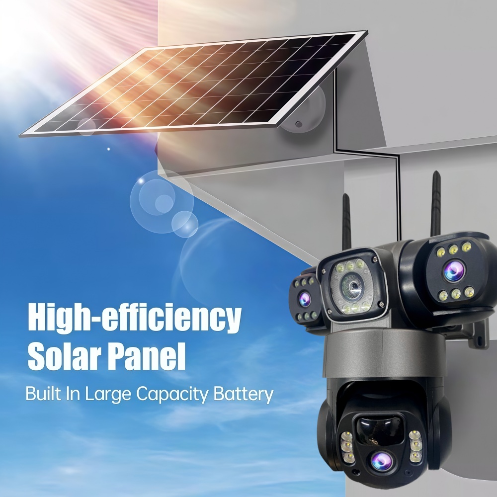 V380Pro Triple Lens 4G Solar C - Outdoor Power G Motion ulasan dan harga