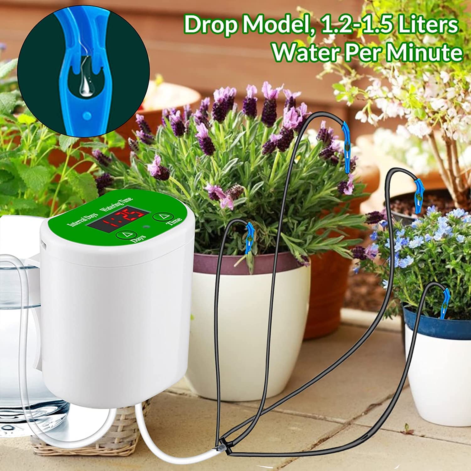 Outdoor Garden Plant Watering  - Outdoor Power And Plant ulasan dan harga