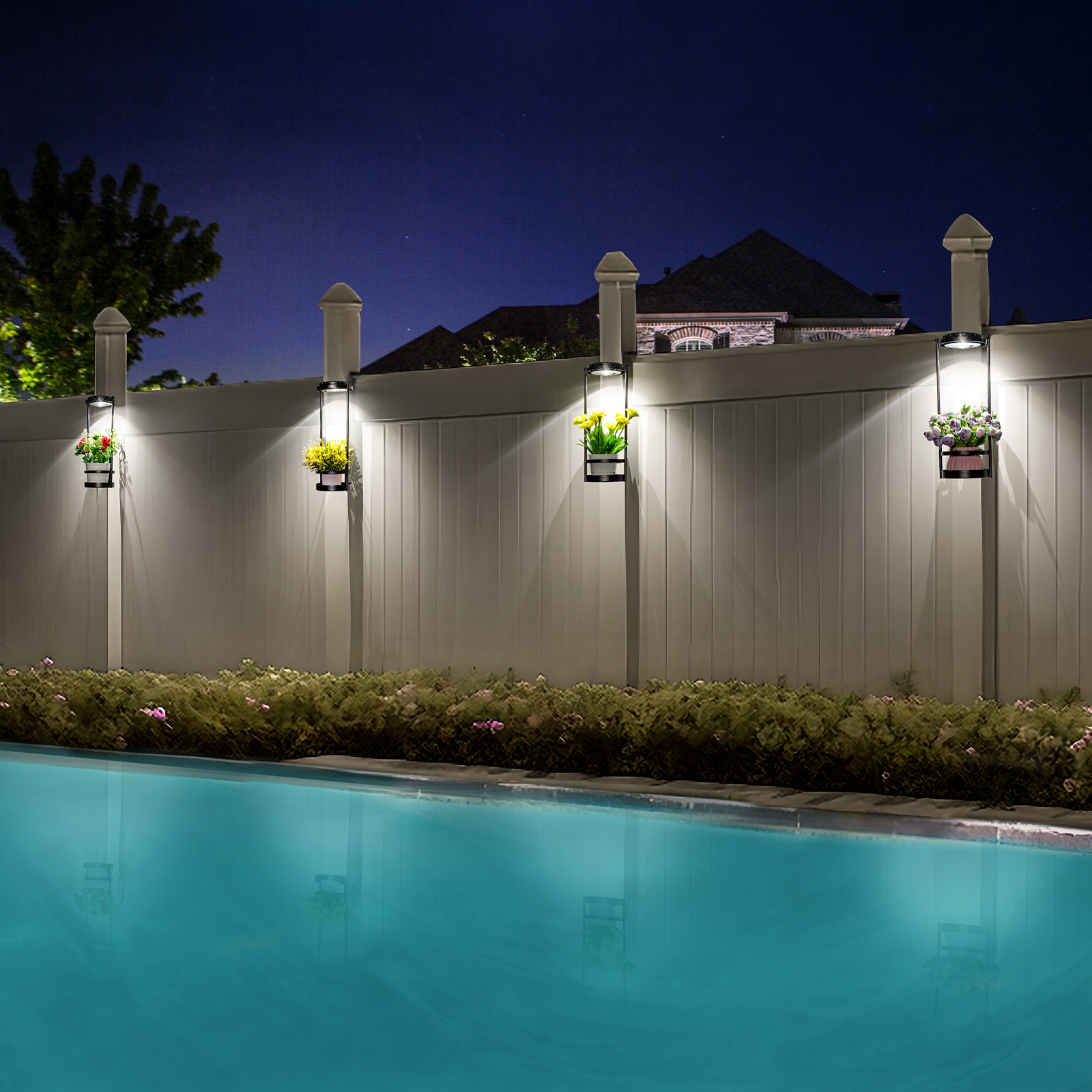 LED Solar Garden Lights Outdoo - Outdoor Power And Plant ulasan dan harga
