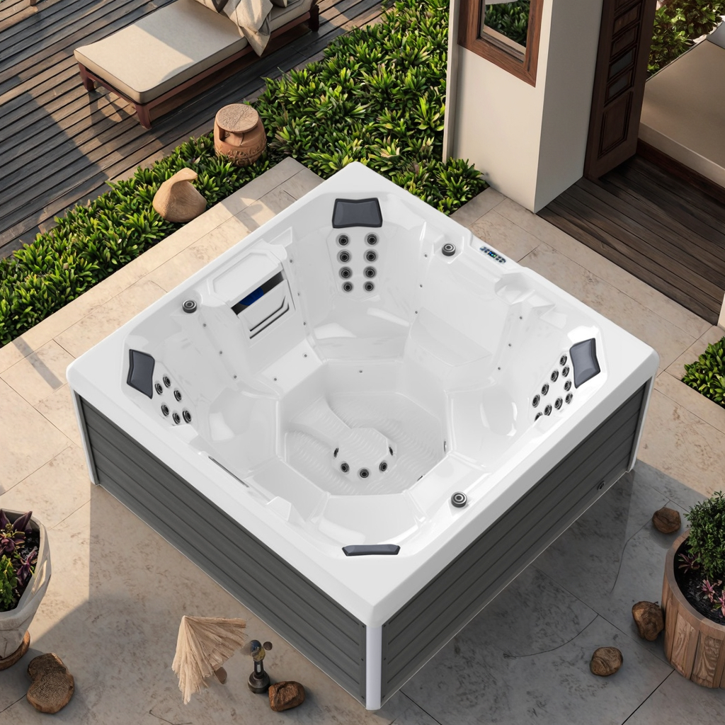 High Quality White Acrylic Spa - Outdoor Power For Hot Tub ulasan dan harga