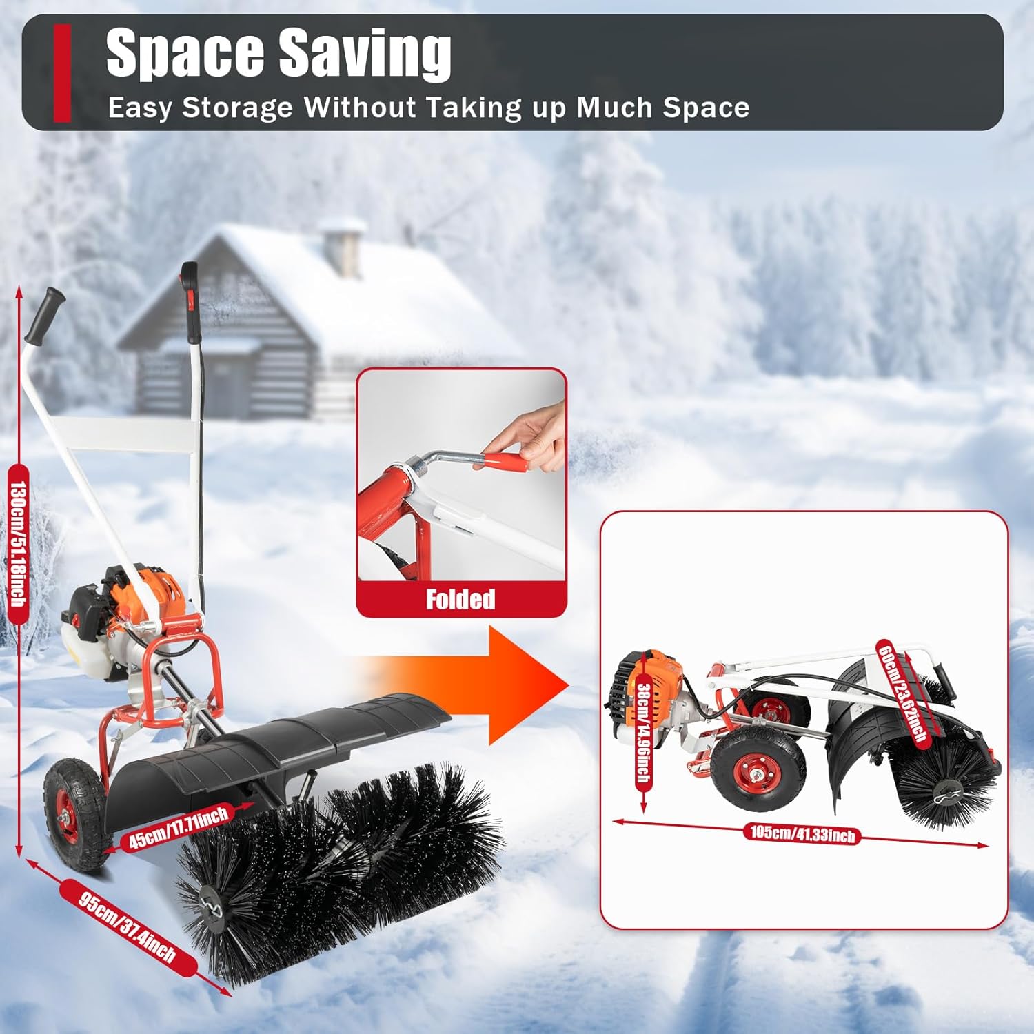 52cc Gas Power Handheld Snow B - Outdoor Power Wheels ulasan dan harga