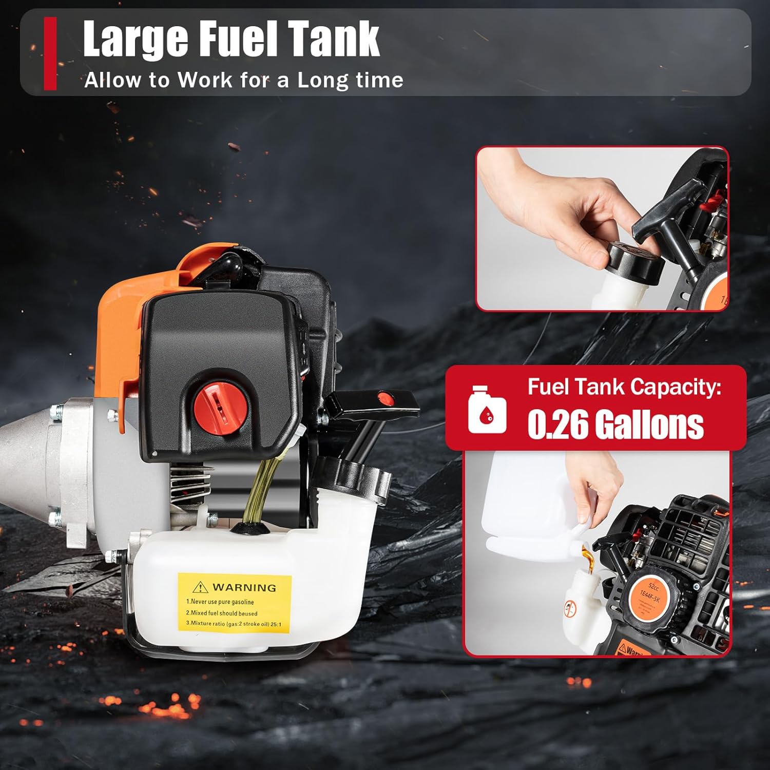 52cc Gas Power Handheld Snow B - Outdoor Power Wheels ulasan dan harga