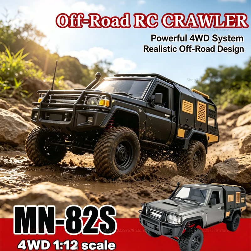 MN82 MN82S RC Crawler Truck 1/ - Outdoor Power Wheels ulasan dan harga