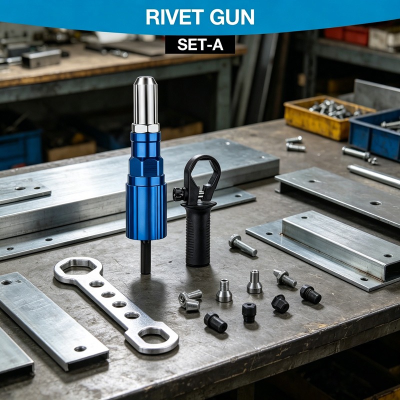 Aluminum Alloy Riveting Gun Ad - Outdoor Power Blinds ulasan dan harga