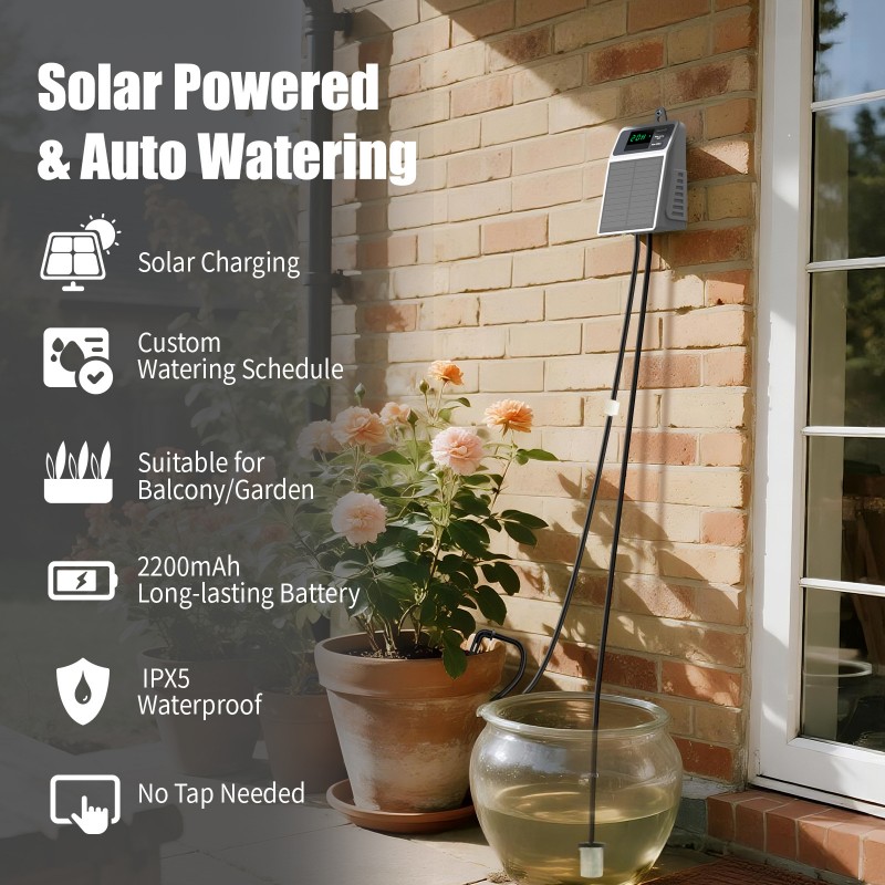 A03F-Solar Powered Automatic D - Outdoor Power And Plant ulasan dan harga