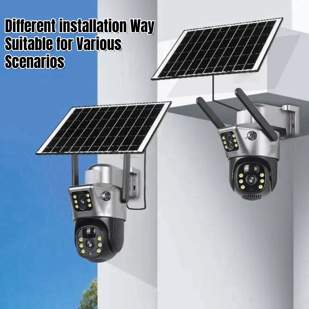 4K Solar-Powered Surveillance  - Outdoor Power G Motion ulasan dan harga
