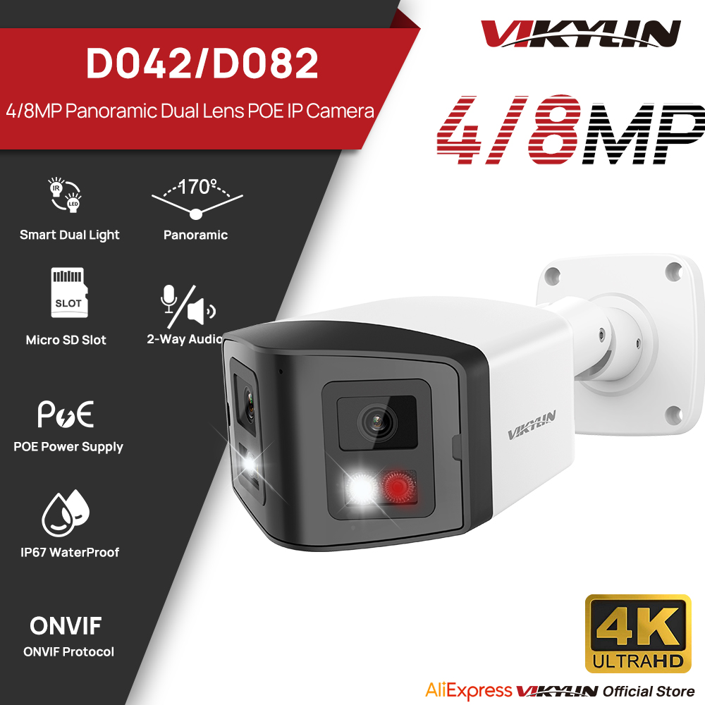 VIKYLIN 170° Panoramic Securit - Outdoor Power G Motion ulasan dan harga