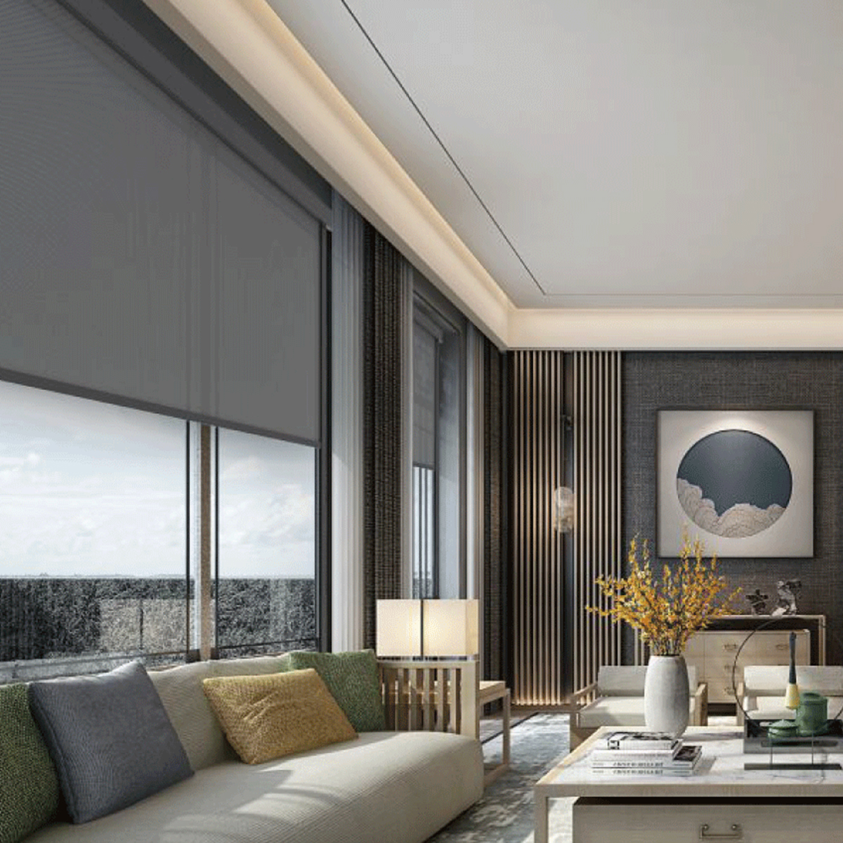 Smart Blackout Outdoor Windpro - Outdoor Power Blinds ulasan dan harga