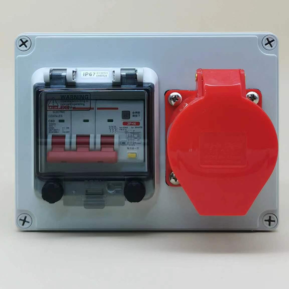 32A 22kw CEE Electrical Outlet - Outdoor Power Outlet Install ulasan dan harga