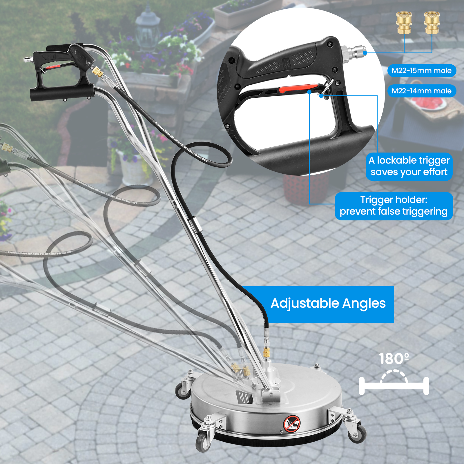 20 Inch Pressure Washer Floor  - Outdoor Power Wheels ulasan dan harga