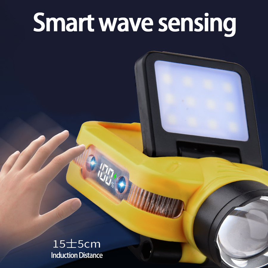 1000LM Sensor Headlamp USB C R - Outdoor Power Inc ulasan dan harga