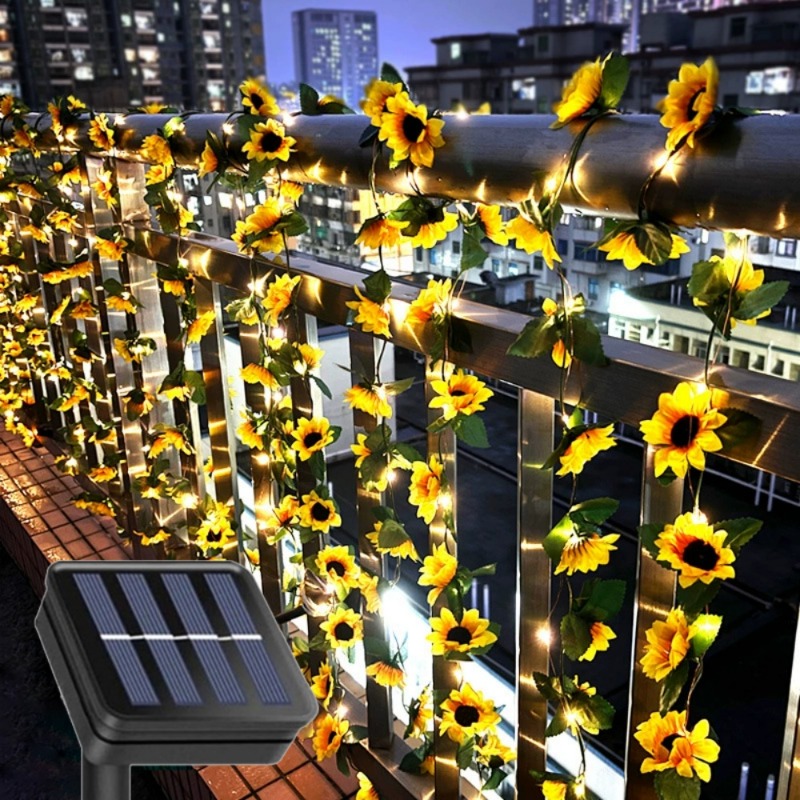 2/5/10M LED Festoon Artificial - Outdoor Power And Plant ulasan dan harga