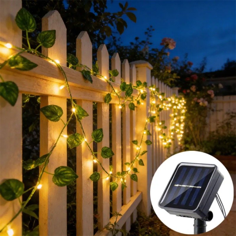 2/5/10M LED Festoon Artificial - Outdoor Power And Plant ulasan dan harga