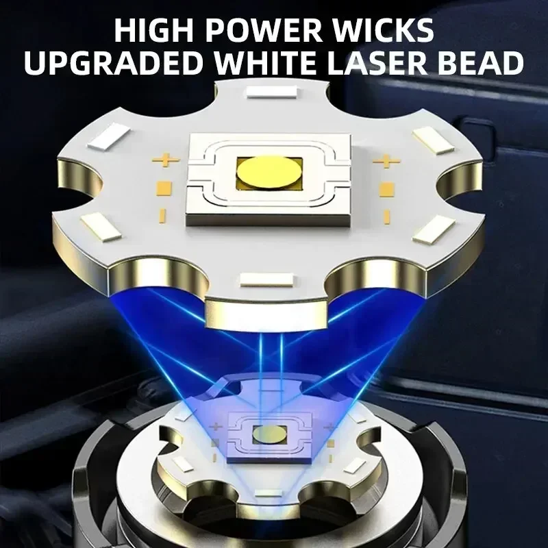 High Power LED Flashlight Long - Outdoor Power Inc ulasan dan harga
