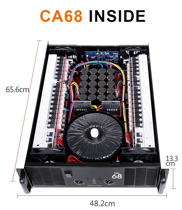 New Product CA Series 2*2000w  - Outdoor Power Products ulasan dan harga