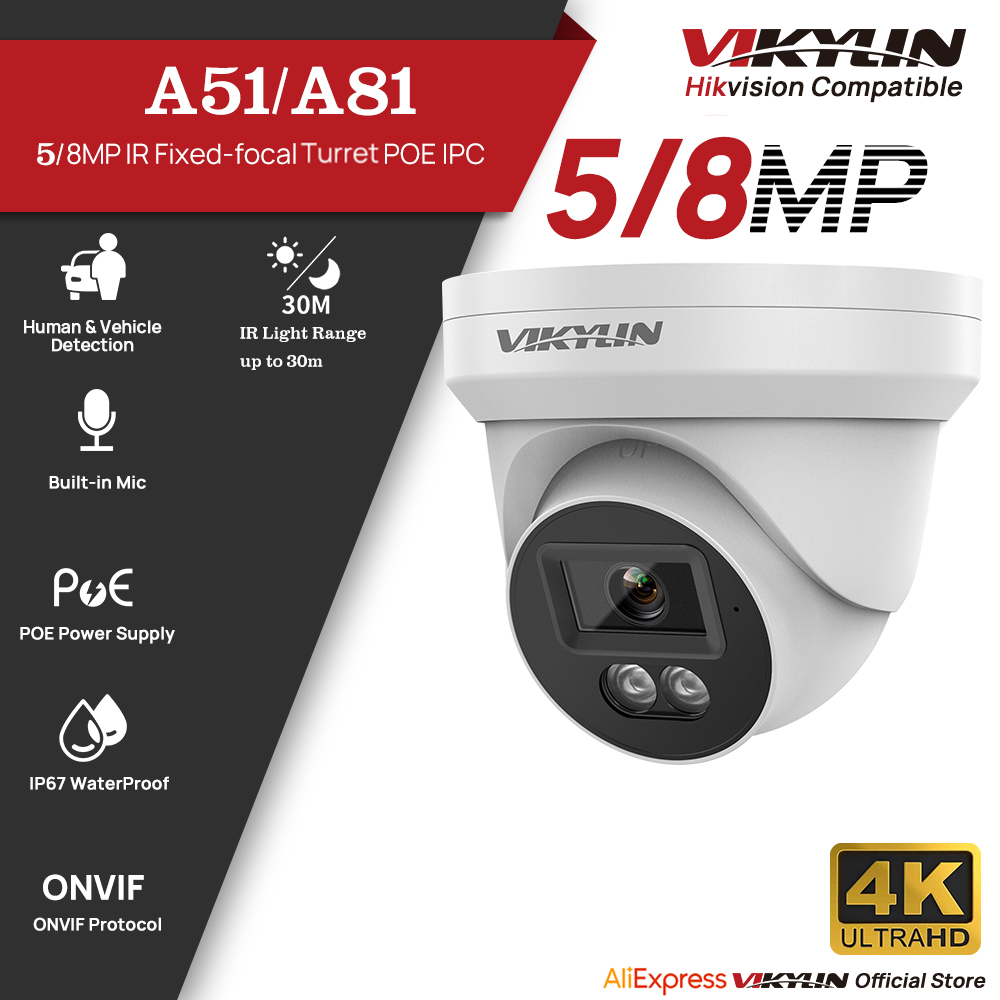 VIKYLIN 5/8MP HD IP Security C - Outdoor Power G Motion ulasan dan harga