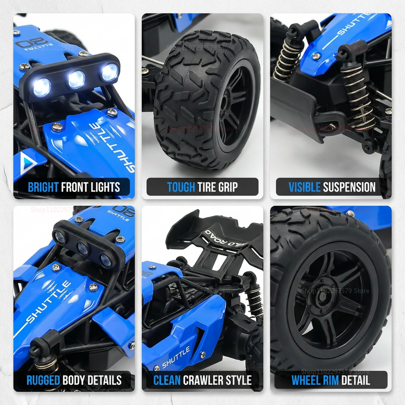 NEW Alloy RC Cars 1/32 Scale 2 - Outdoor Power New Roads ulasan dan harga