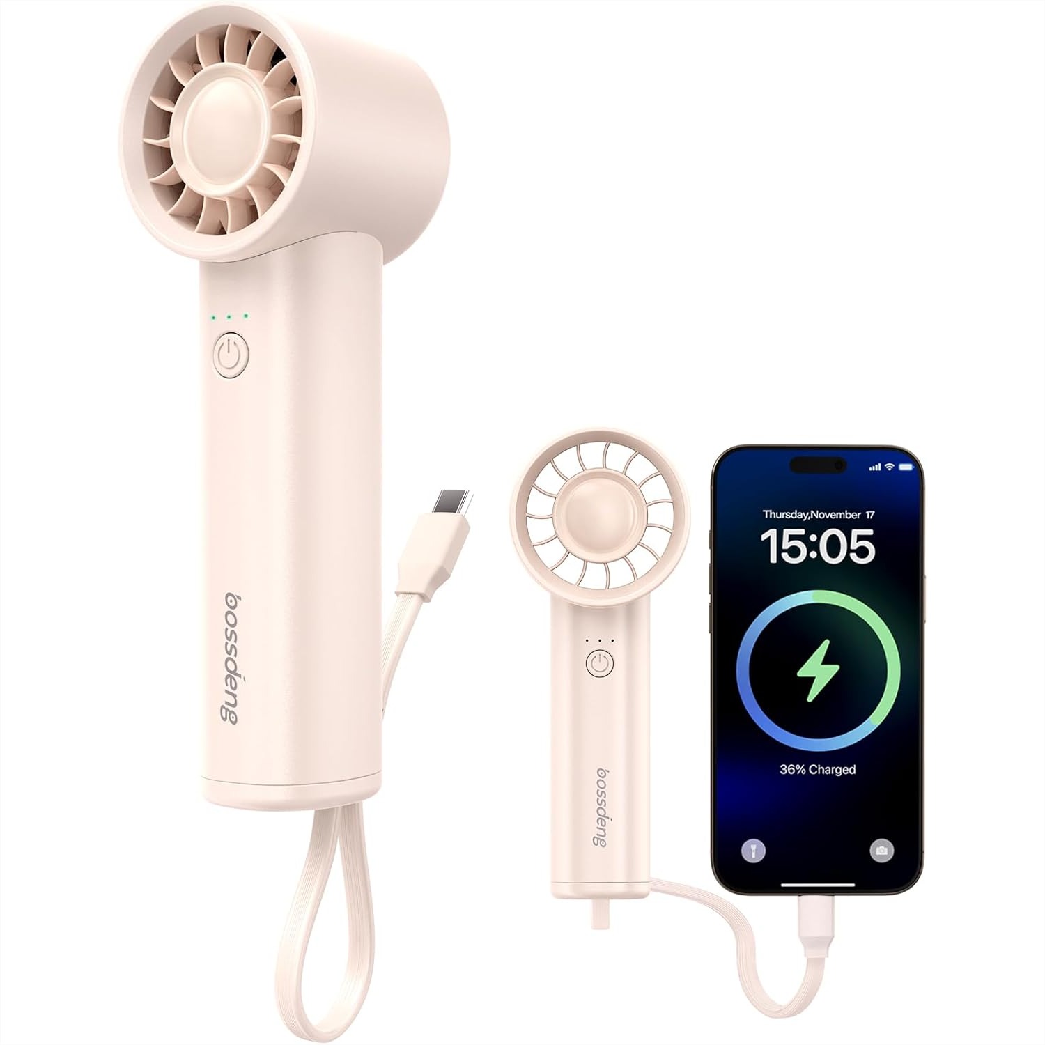 Portable Handheld Fan with Pow - Outdoor Power Products ulasan dan harga