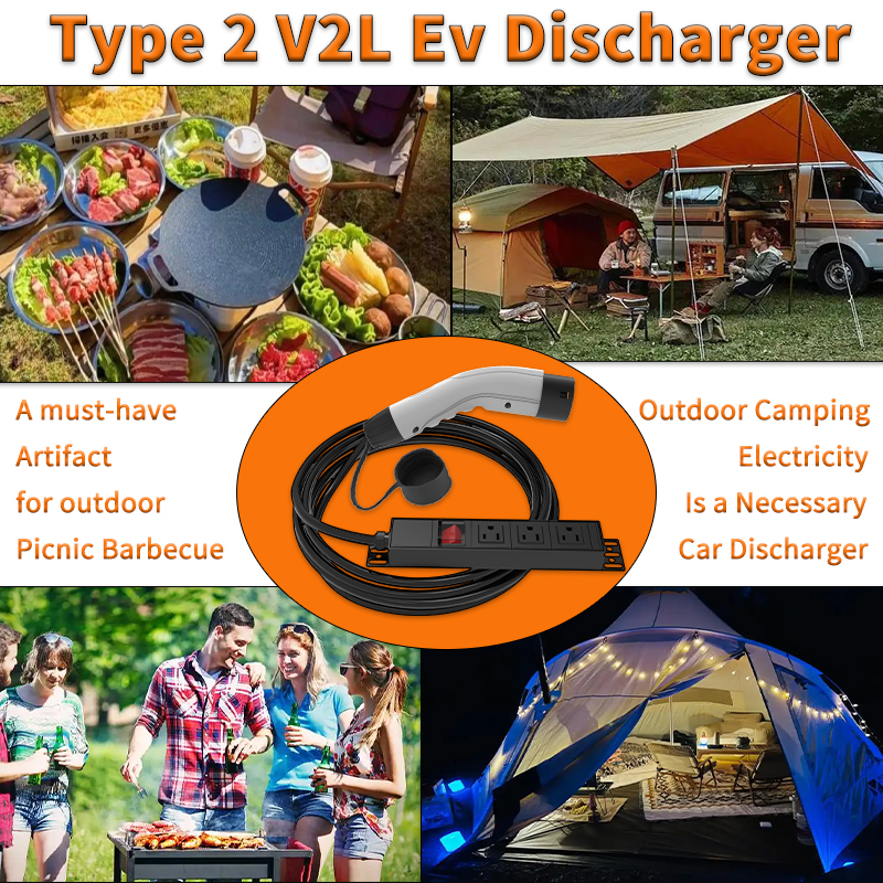 WUFEN Portable Type 2 V2L Cabl - Outdoor Power Inc ulasan dan harga