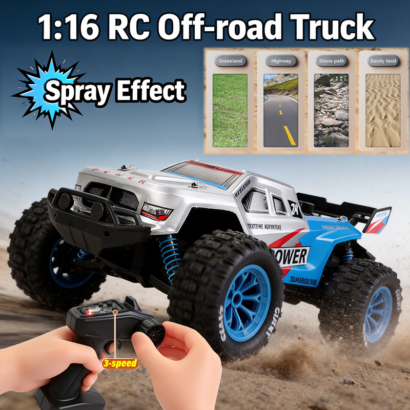 New 1:16 Spray RC Cars Buggy T - Outdoor Power New Roads ulasan dan harga