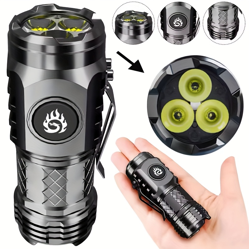 Portable High Brightness 3 LED - Outdoor Power Inc ulasan dan harga