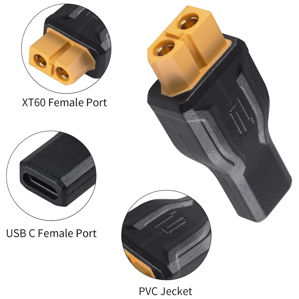 USB C to XT60 Adapter Converte - Outdoor Power Inc ulasan dan harga
