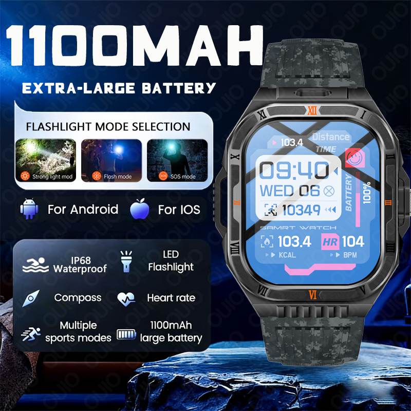 New 1100mAh Big Battery Smart  - Outdoor Power Hours ulasan dan harga