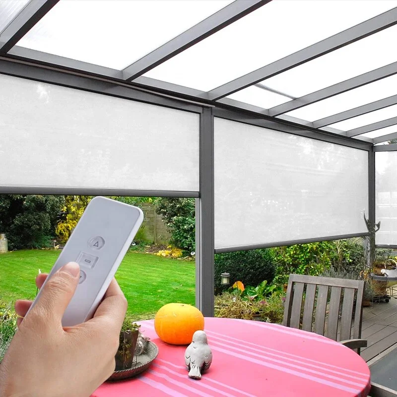 # Hot Sun Shade Outdoor Solar  - Outdoor Power Blinds ulasan dan harga